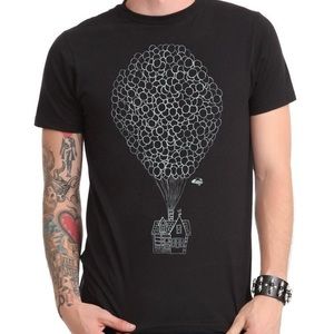 Disney Pixar Up Balloons House T-Shirt *RARE* Hot Topic